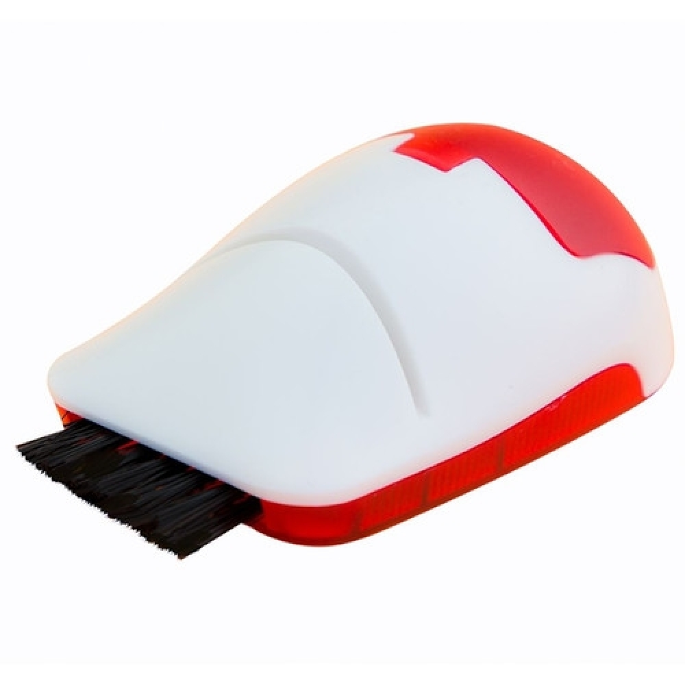 Limpador de teclado com porta clips